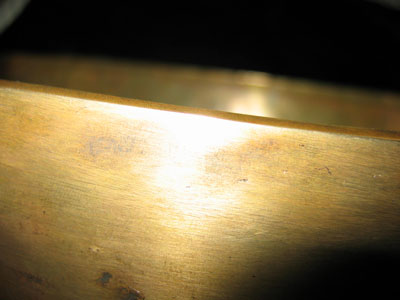 outside edge of singing bowl # 2